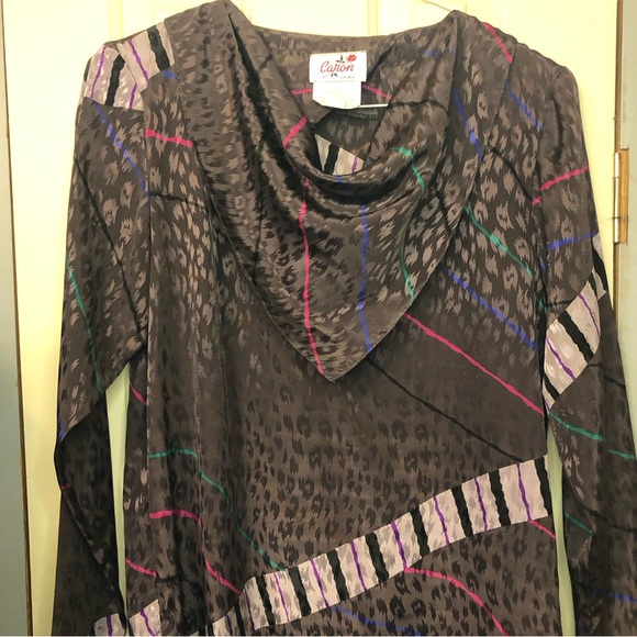 Ladies Vintage Dress by Caron Chicago Size 14 - Picture 3 of 8